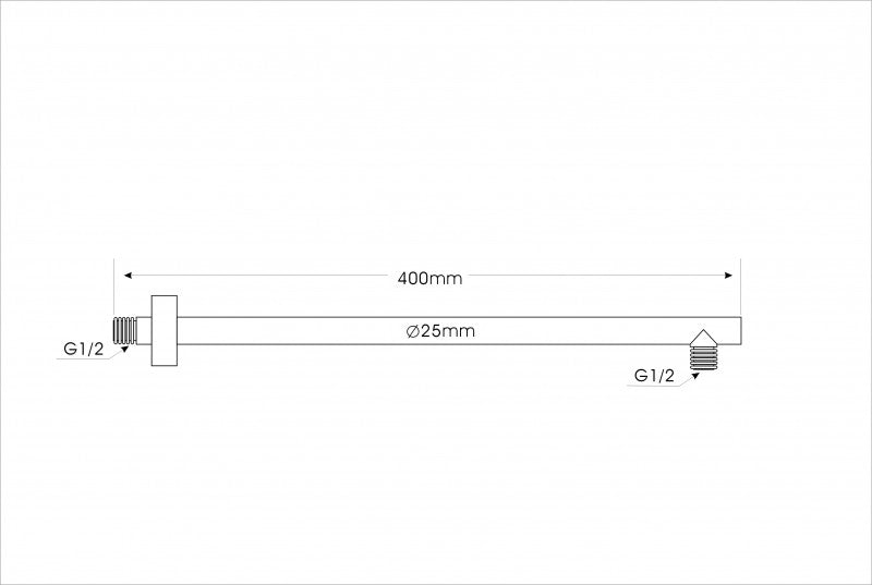 Brausearm Montagearm 2633