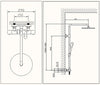 Duschsäule Thermostat 4011 BASIC