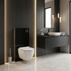 Sanitärmodul 805 für Wand-WC - Schwarz