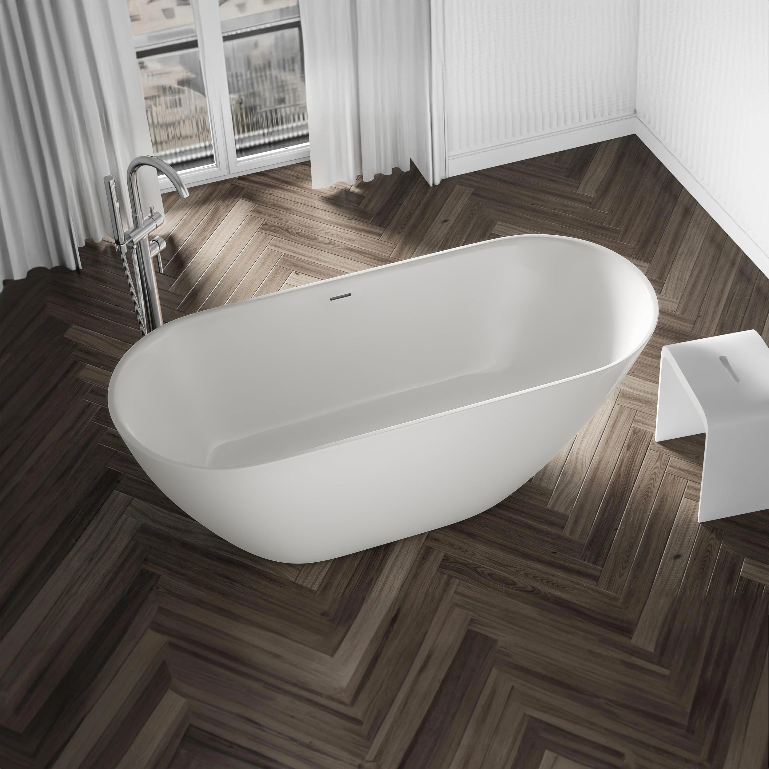 Freistehende Badewanne ROMA 2.0