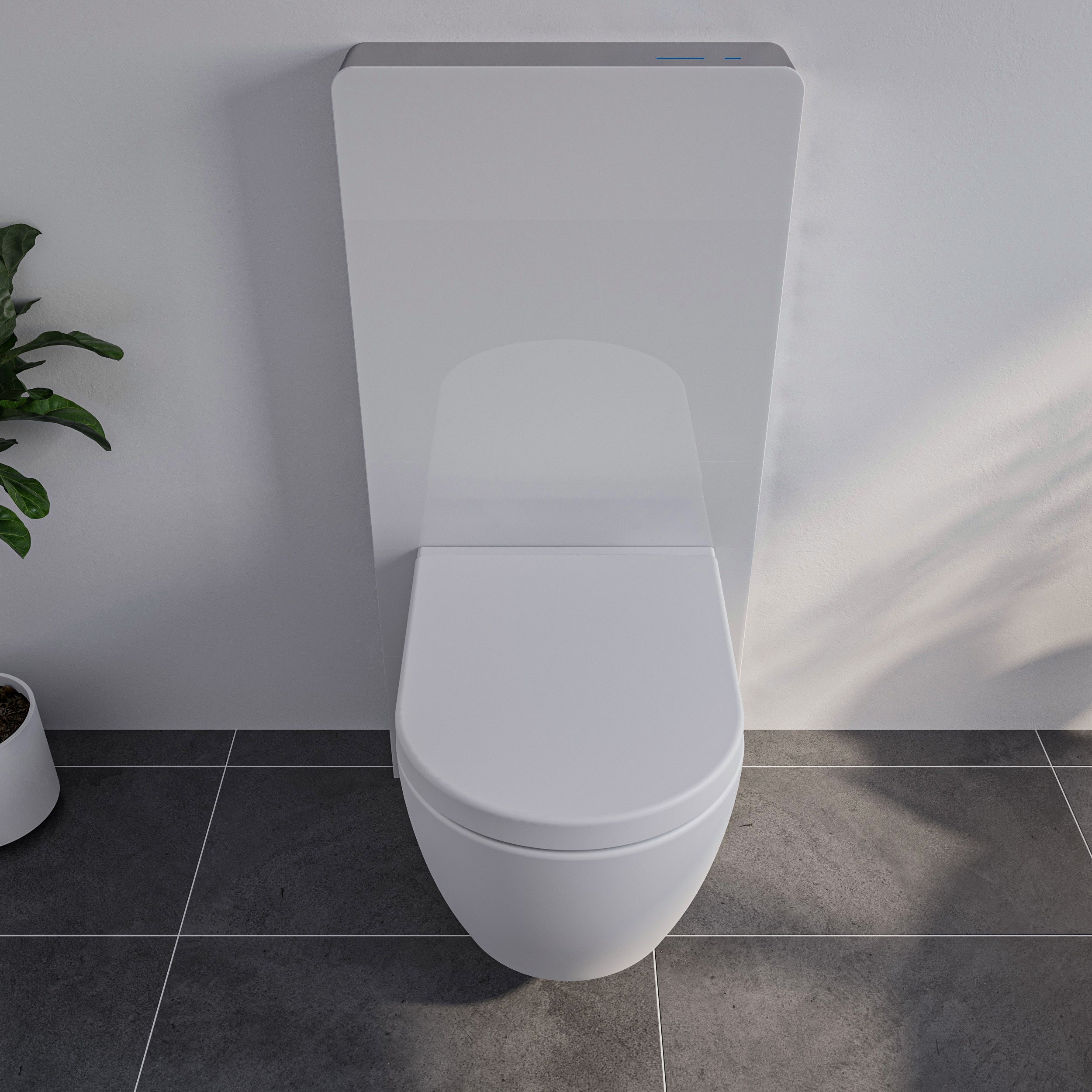 WC-Komplettset 41: WC NT2039 Weiß