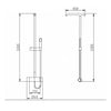 Duschsystem Thermostat 8821C Basic