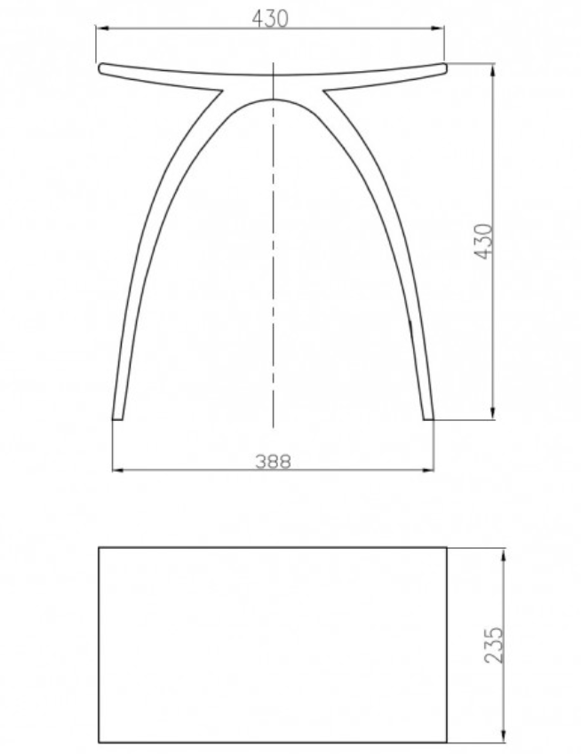 Luxus-Badhocker PB4001