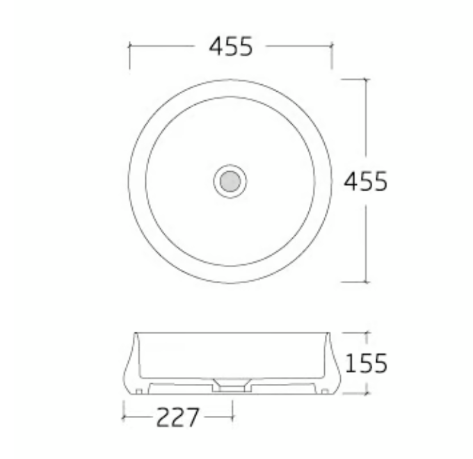 Aufsatzbecken KW6188