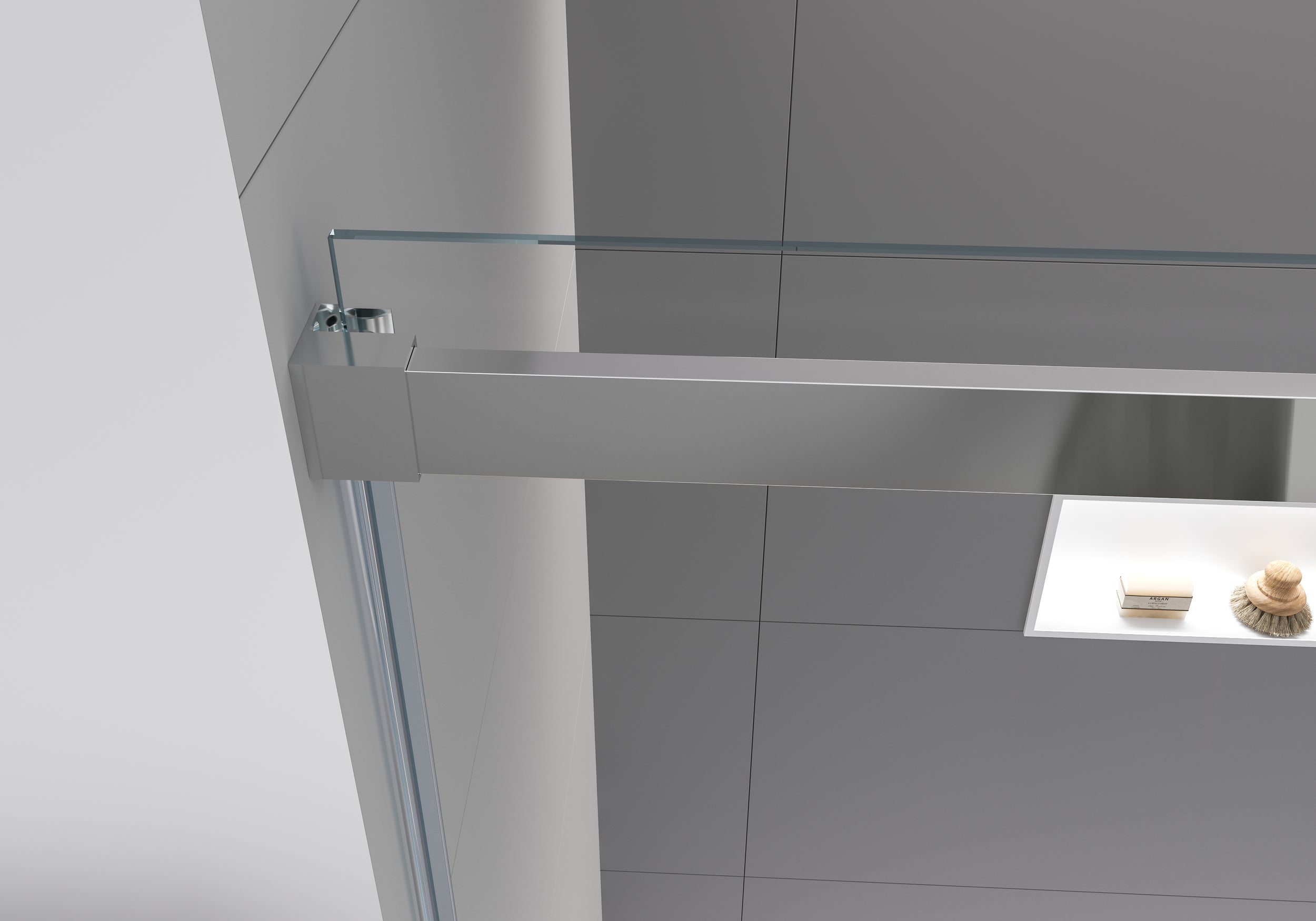 Nischendusche mit Schiebetür DX806A FLEX