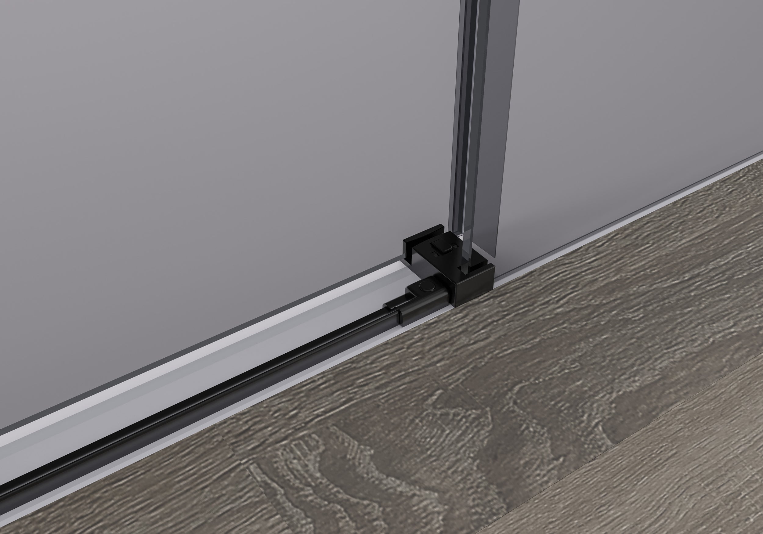 Eckdusche mit Schiebetür Soft-Close DX906 FLEX