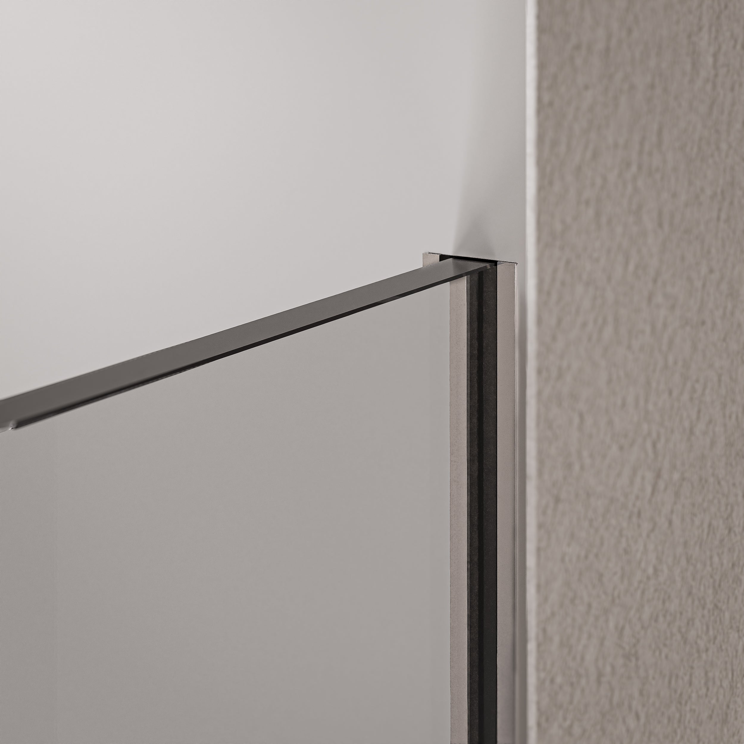 Duschabtrennung Walk-In Dusche 10mm Nano Klarglas EX102