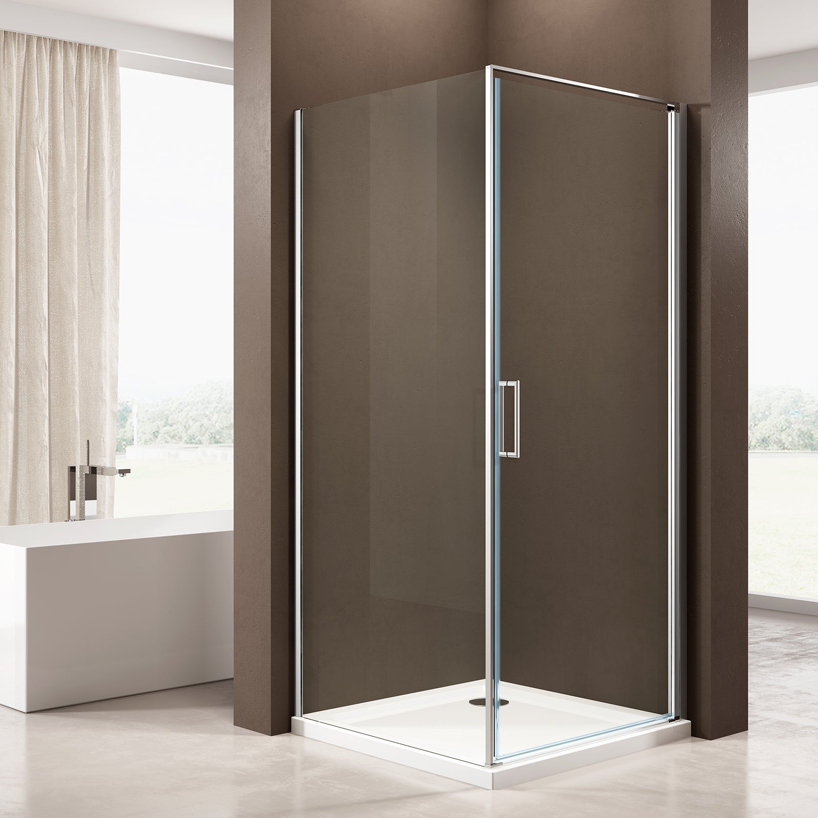 Duschkabine Eckdusche EX416S