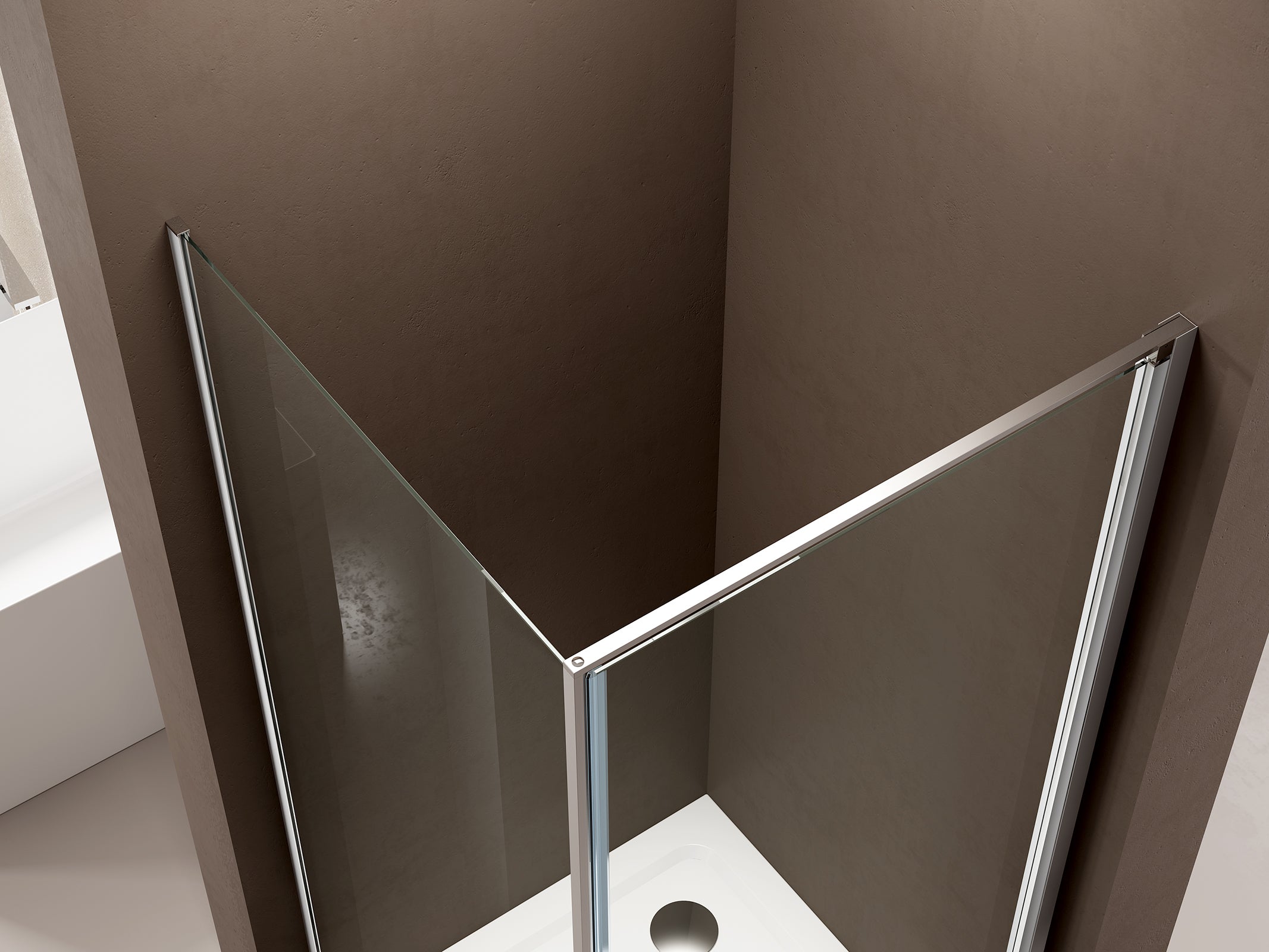 Duschkabine Eckdusche EX416S