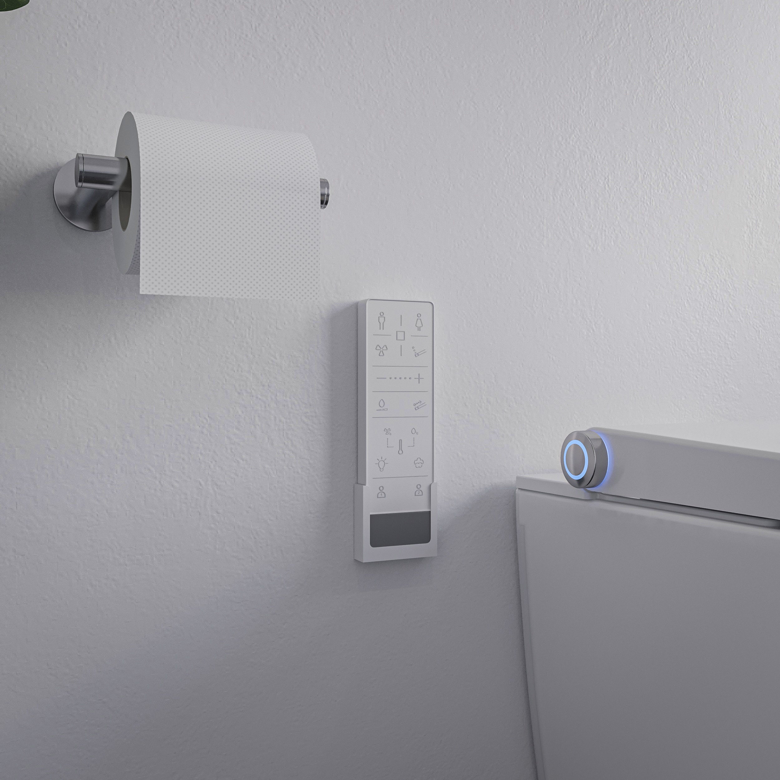 Dusch-WC Komplettset PRO+1102 mit Geberit Duofix Vorwandelement