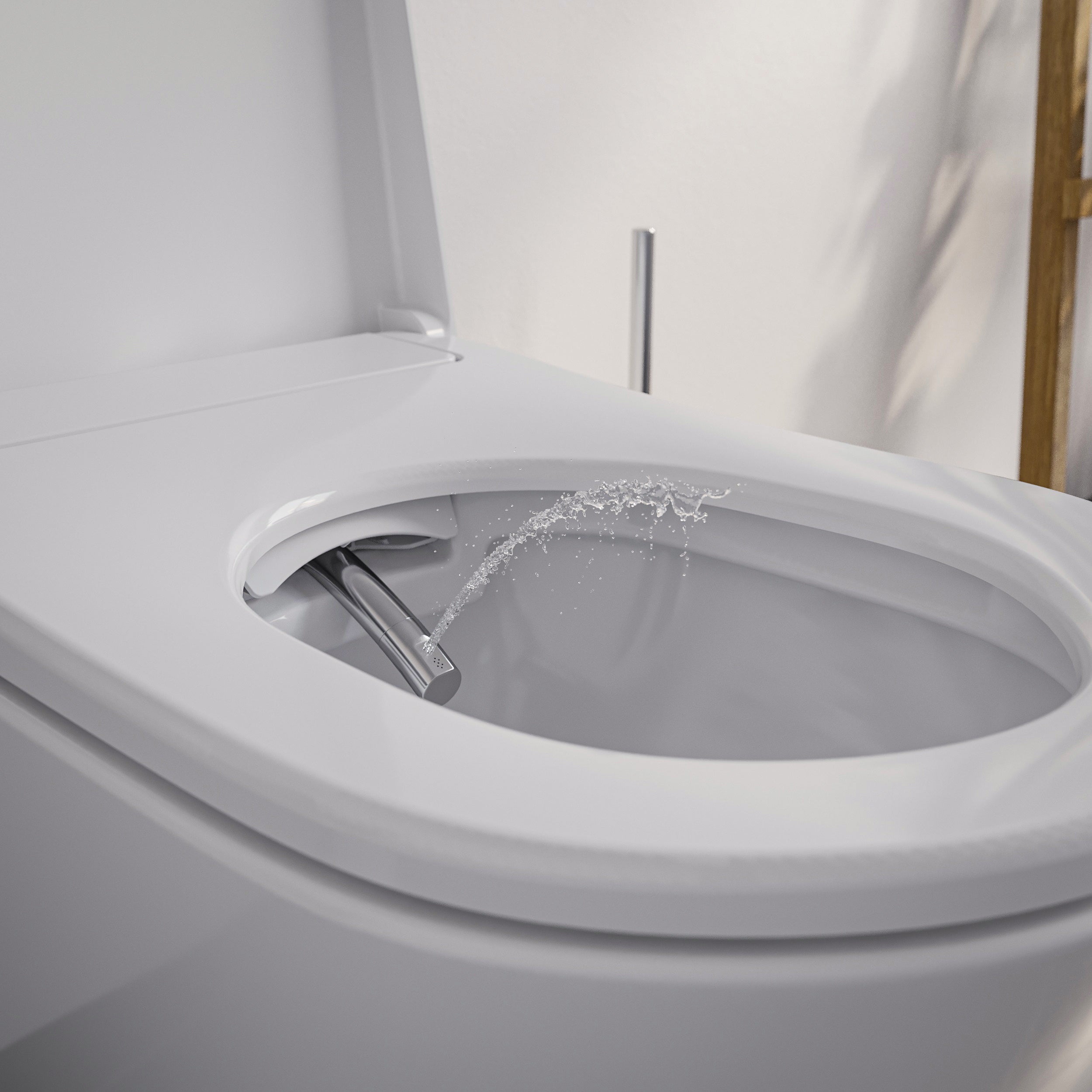 Dusch-WC Komplettset Basic 1102 mit Geberit Duofix Vorwandelement
