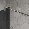 Duschabtrennung Walk-In Nano Echtglas EX101