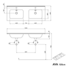 Unterschrank AVA 120 cm