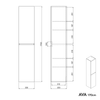 Hochschrank AVA 170 cm