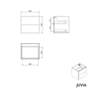 Waschbeckenunterschrank JUVIA Shift 120 cm bis 160 cm