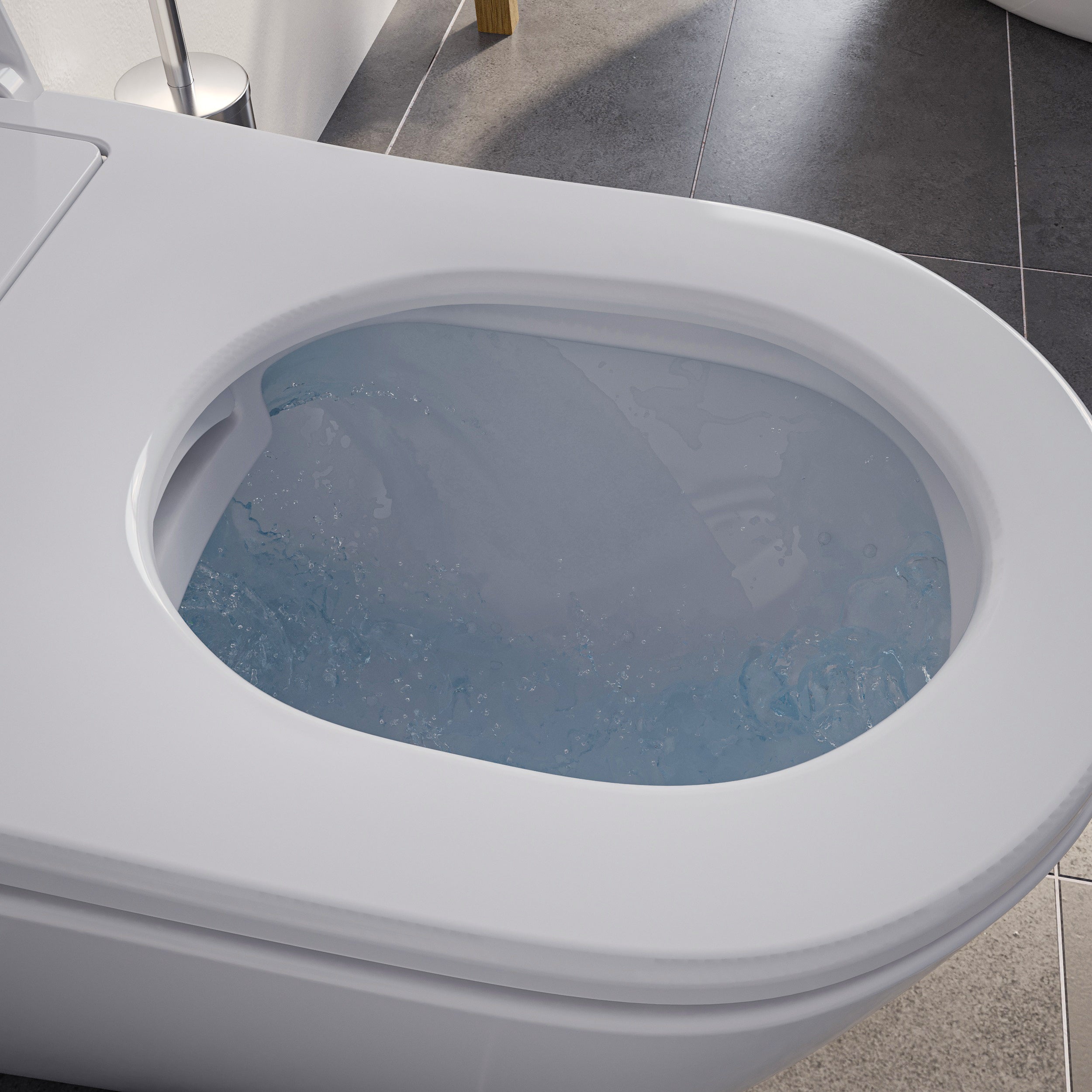 Dusch-WC Komplettset PRO+1102 mit Geberit Duofix Vorwandelement