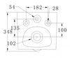WC-Komplettpaket 45: WC B-8030R Schwarz
