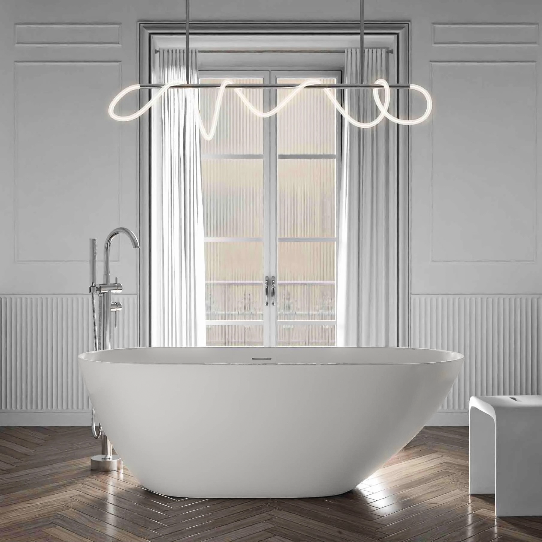 Freistehende Badewanne ROMA 2.0