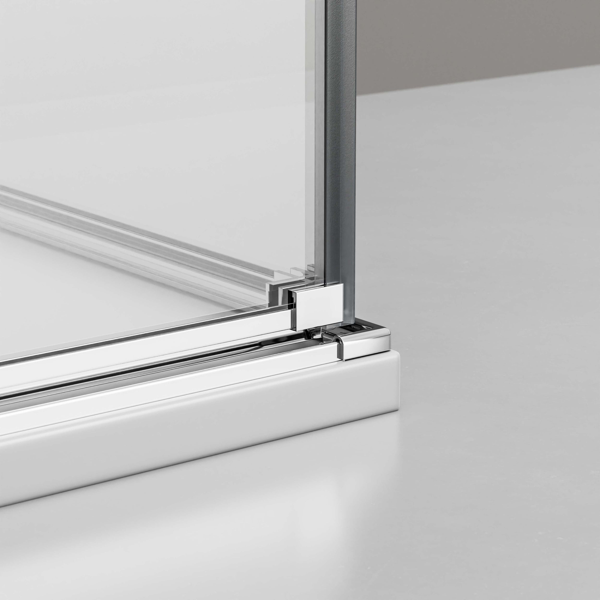 Eckdusche mit Schwingtüren DX407