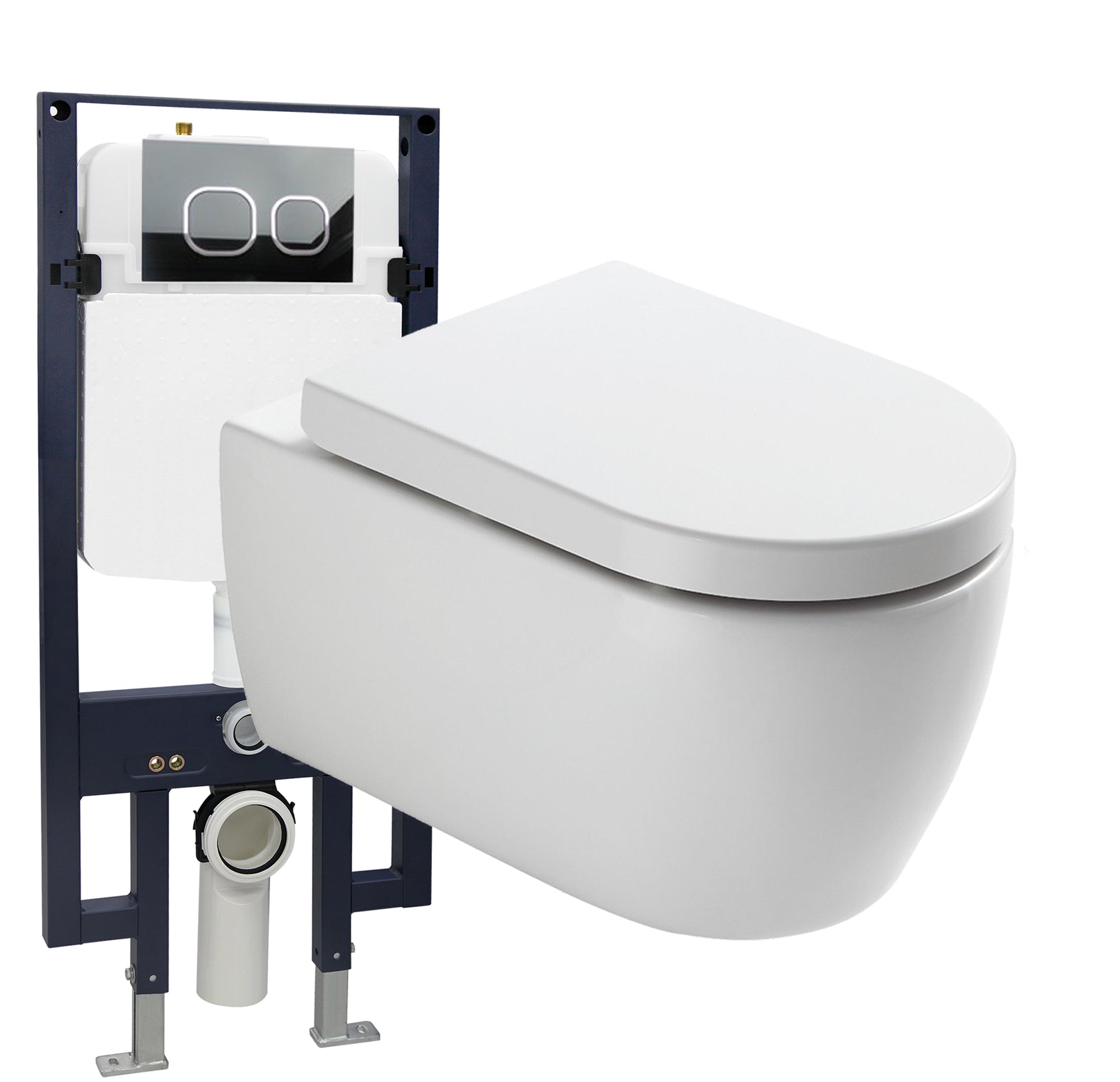 WC-Komplettset 22: WC NT2039 Weiß