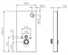 WC-Komplettpaket 46: WC B-8030R Schwarz