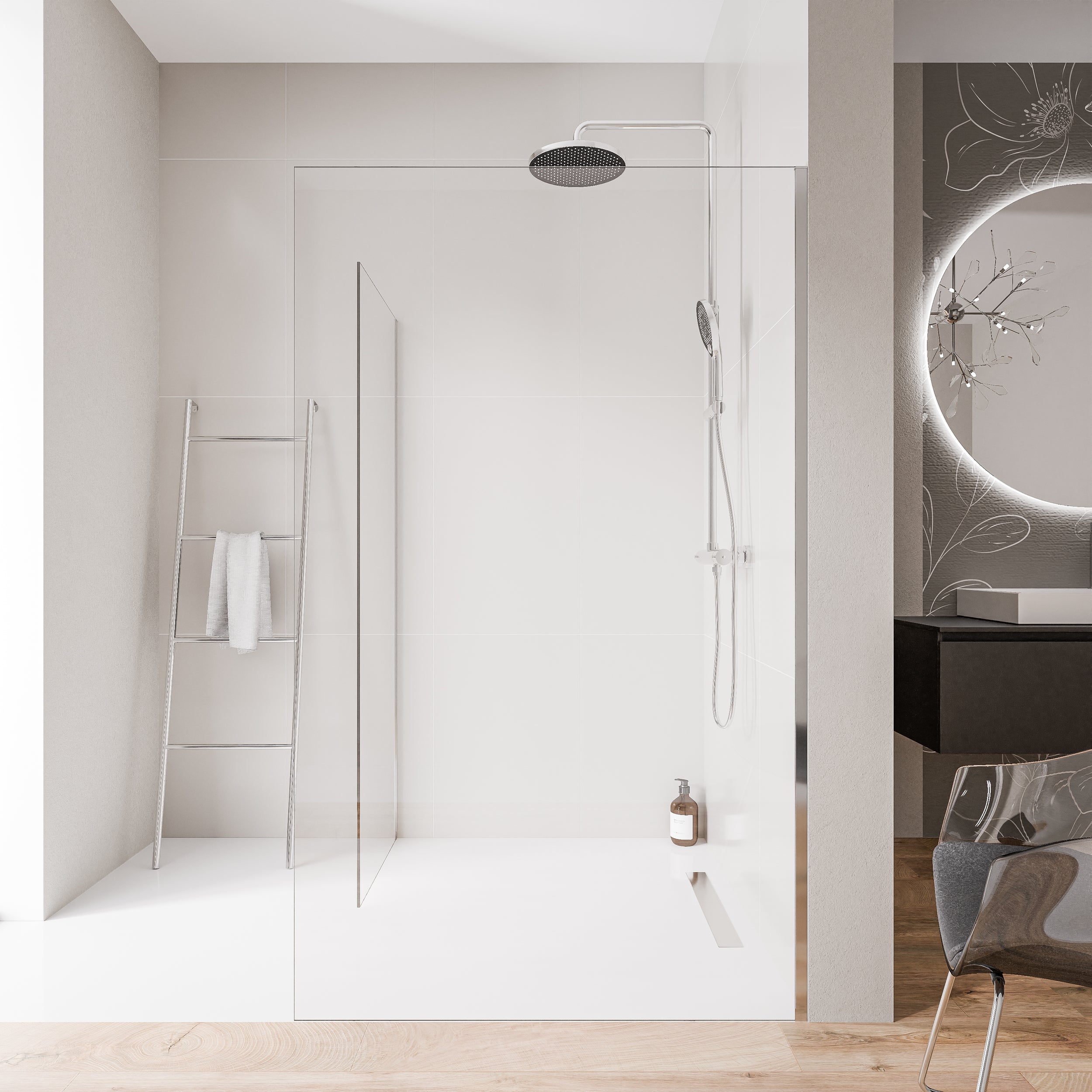 Walk-In Nano Klarglas EX102