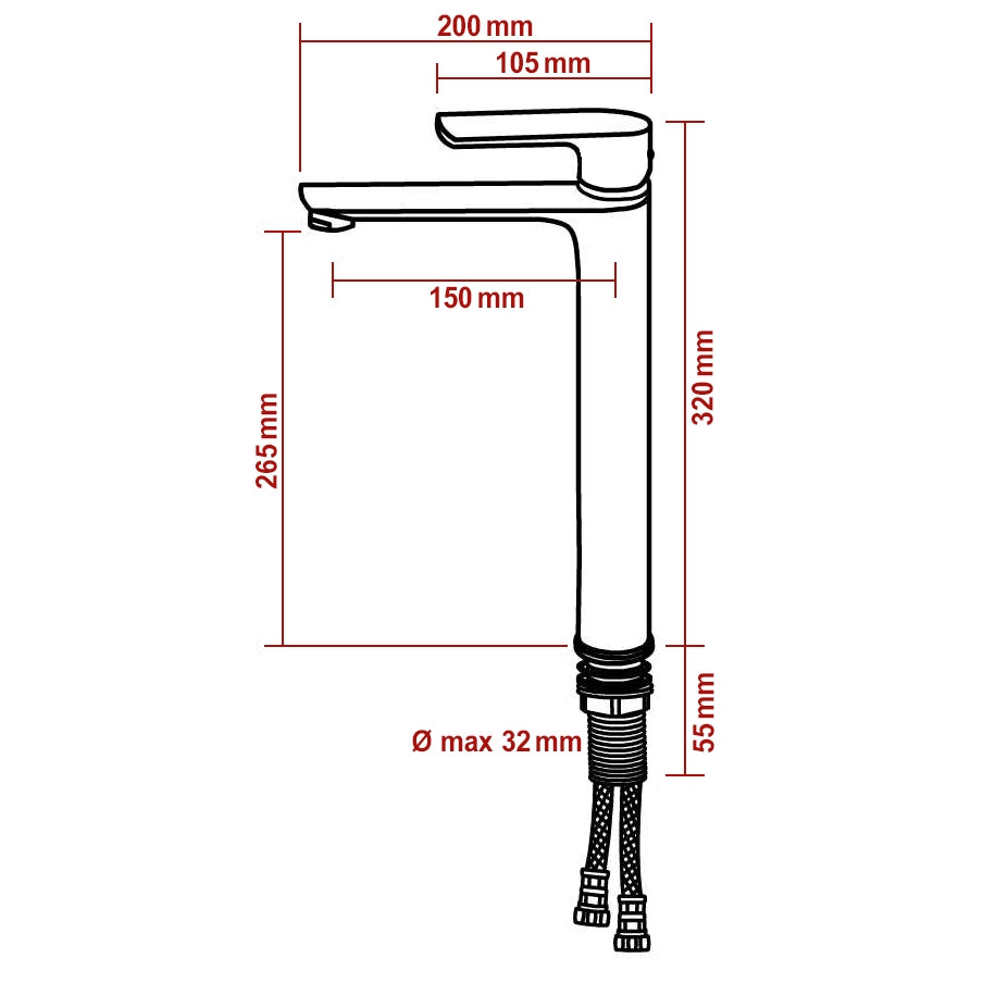 Waschtischarmatur 4025CB